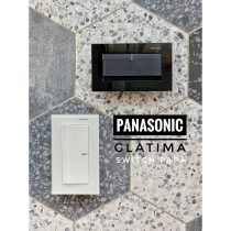 國際牌Panasonic打造，強化玻璃開關面板，比普通玻璃強約3.5~4倍的硬度，耐用度再升級，給你安全保護，防水設計可安裝於衛浴，飯店式居家設計推薦。