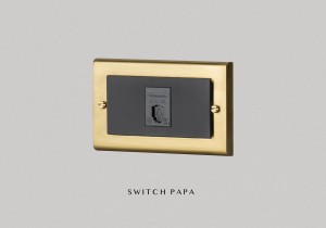 switchpapa鋅合金銅金框 適用Glatima WTGF 2164H弱電單電話